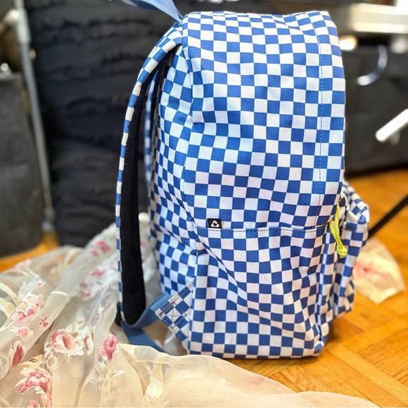 3/$10⚡️Blue & White Parkland Checkered Kids Backpack - Picture 11 of 16